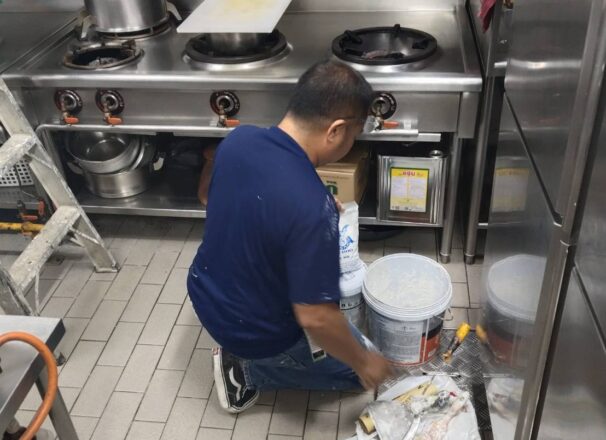 ผลงาน ซ่อมแซมร้านอาหาร S&P