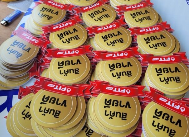 ผลงาน ทำป้ายสำหรับติดชั้นสินค้า