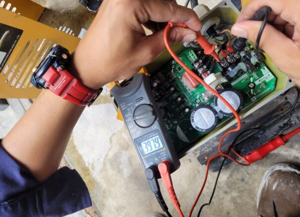 ผลงานซ่อม ปัญหาปั๊มน้ำ ร้านอาหาร