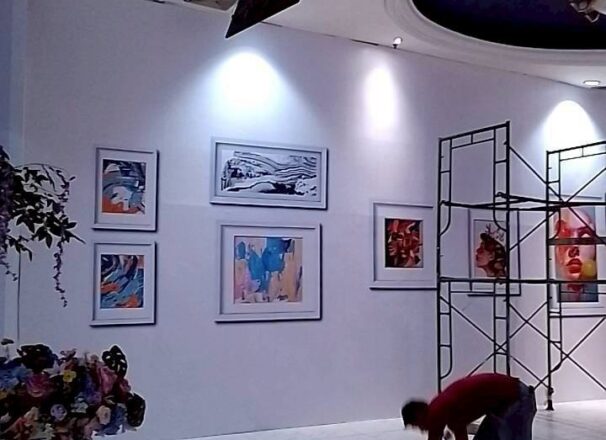 ผลงาน ติดผนังชั่วคราวของ SWENSEN สาขาเมเจอร์ รังสิต