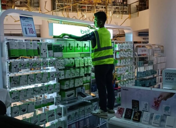 งานซ่อมป้ายไฟติดเชลฟ์