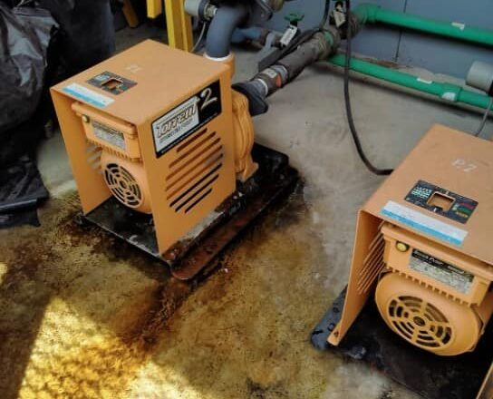 ผลงานซ่อม ปัญหาปั๊มน้ำ ร้านอาหาร