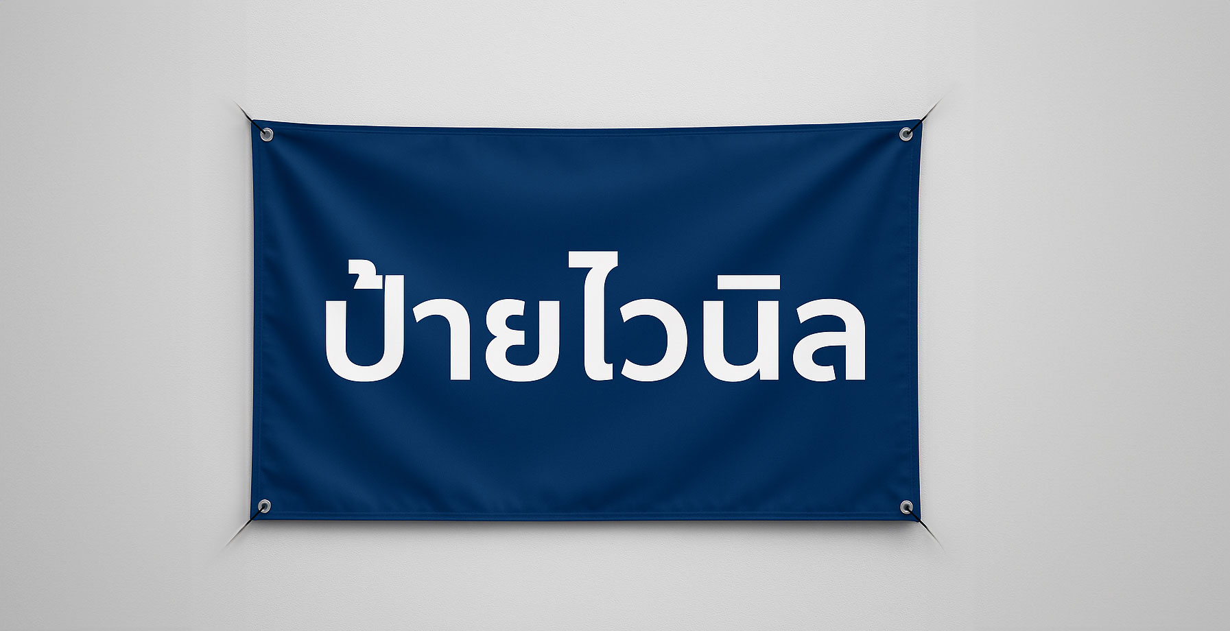 ป้ายไวนิลมีกี่แบบ ขนาดเท่าไหร่ เหมาะกับงานแบบไหน ทำไมถึงนิยม