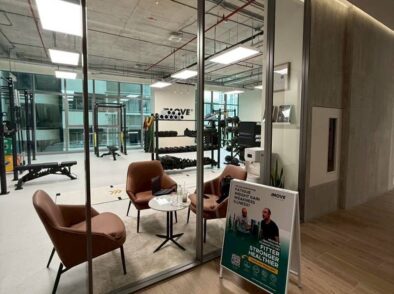 ผลิตและติดตั้งป้าย A Board สำหรับ MOVE Private Fitness - ME Engineering รับทำป้าย