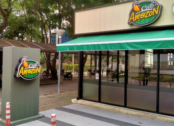 งานซ่อมบำรุงป้ายและนำกลับไปติดตั้งให้กับทางลูกค้า Amazon - ME Engineering รับซ่อมป้าย