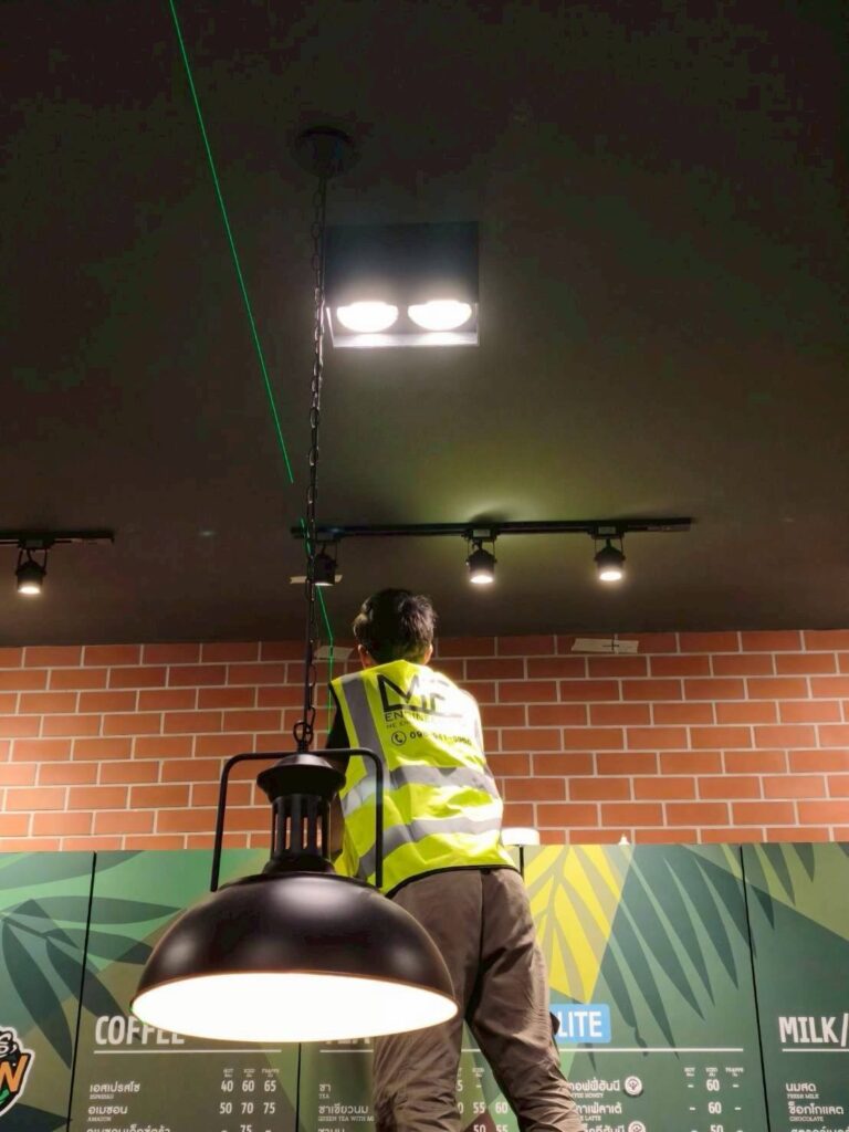 งานติดตั้งจอ Digital Menu