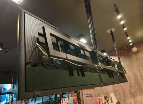 งานติดตั้งจอ Digital Menu