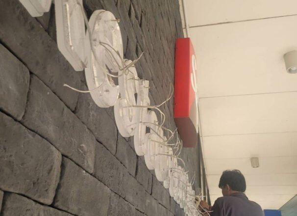 งานแก้ไขและปรับปรุงไฟป้ายร้าน S&P Restaurant & Bakery