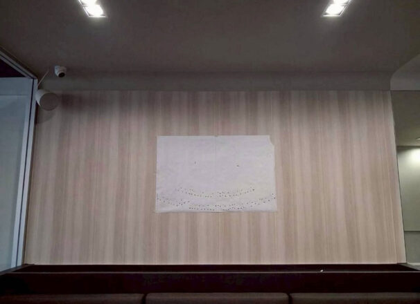 งานติดตั้งป้าย LOGO คณะรัฐศาสตร์ จุฬาลงกรณ์มหาวิทยาลัย