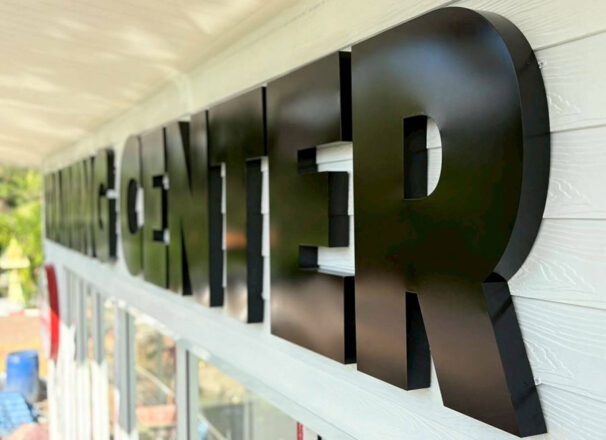 งานติดตั้งป้ายให้กับบริษัท MALTECH