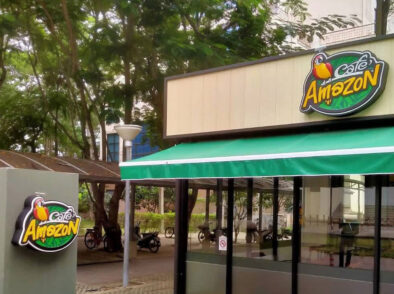 งานซ่อม–บำรุงป้าย Café Amazon