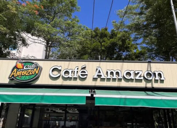 งานซ่อม–บำรุงป้าย Café Amazon