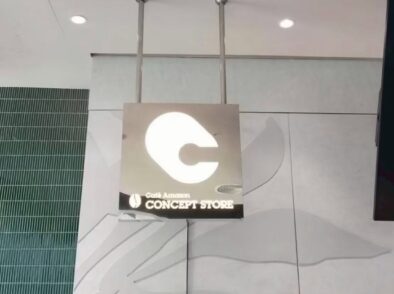 งานผลิต–ติดตั้งป้าย Café Amazon Concept Store | ME Engineering รับทำป้ายไฟ
