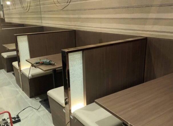 งานซ่อมเก้าอี้โซฟา ร้าน Hou Yuu The PARQ | ME Engineering